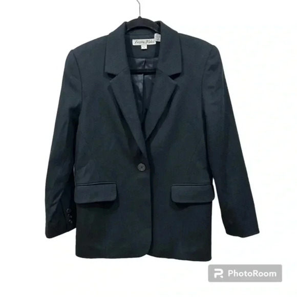 💥 Kristen Blake black wool blazer SP - Picture 1 of 11